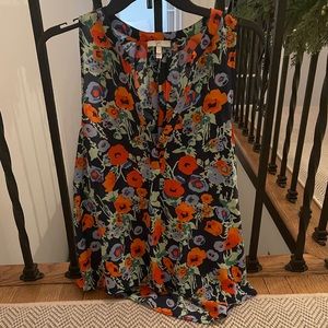 Joie 100% silk sleeveless blouse